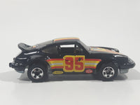 1982 Hot Wheels Porsche 911 P-911 Black Die Cast Toy Car Vehicle