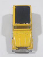 Vintage Kidco Tough Wheels Jeep CJ-7 Yellow Die Cast Toy Car Vehicle Made in Hong Kong