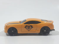 2009 Hasbro Transformers Bumblebee Chevrolet Yellow Die Cast Toy Car Vehicle