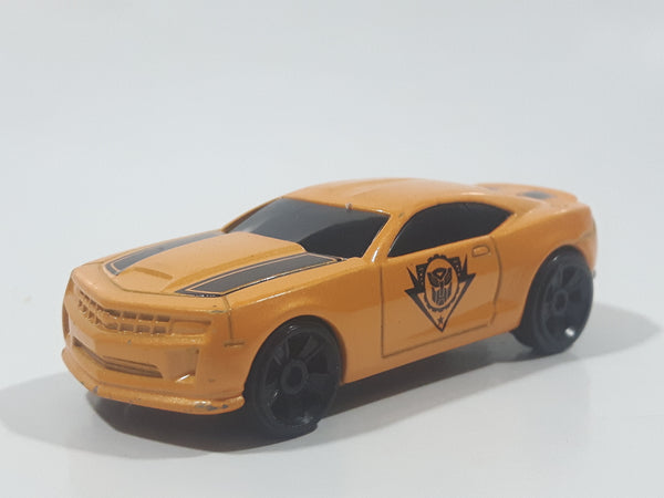 2009 Hasbro Transformers Bumblebee Chevrolet Yellow Die Cast Toy Car Vehicle