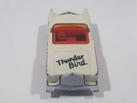 1983 Matchbox 1957 Ford Thunderbird Convertible White and Red Die Cast Toy Car Vehicle
