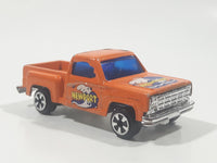 Vintage Speed Wheels Series II Chevy Stepside Truck Orange "Newport" Die Cast Toy Car Vehicle Made in Hong Kong