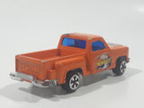 Vintage Speed Wheels Series II Chevy Stepside Truck Orange "Newport" Die Cast Toy Car Vehicle Made in Hong Kong