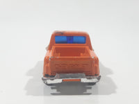 Vintage Speed Wheels Series II Chevy Stepside Truck Orange "Newport" Die Cast Toy Car Vehicle Made in Hong Kong