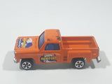 Vintage Speed Wheels Series II Chevy Stepside Truck Orange "Newport" Die Cast Toy Car Vehicle Made in Hong Kong