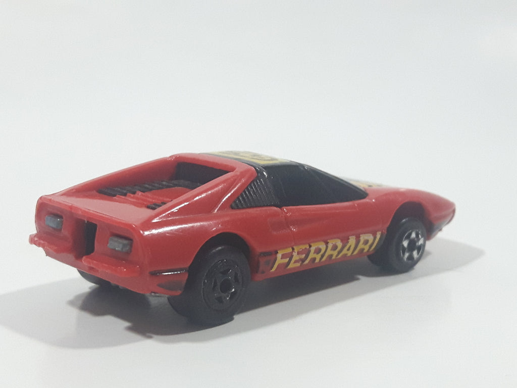 Vintage 1980 Kidco Burnin' Key Cars Ferrari GTS Red Plastic Body Toy C ...