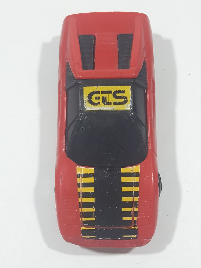 Vintage 1980 Kidco Burnin' Key Cars Ferrari GTS Red Plastic Body Toy C ...