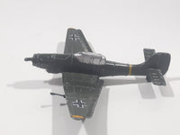 Vintage Dyna Flites Junkers JU-87 A101 German Fighter Airplane Army Green Die Cast Toy Aircraft