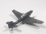 Vintage Dyna Flites Junkers JU-87 A101 German Fighter Airplane Army Green Die Cast Toy Aircraft