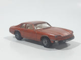 Vintage Corgi Juniors Jaguar XJ-S Brown Die Cast Toy Car Vehicle Made in Gt. Britain