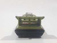 Vintage 1972 Lesney Matchbox Superfast Hovercraft No. 72 & 2 Green and Tan Die Cast Toy Watercraft Boat Rescue Emergency Vehicle Made in England