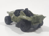 2017 Hot Wheels HW Screen Time Halo UNSC Warthog Army Green Die Cast Toy Car Vehicle DTW95
