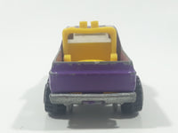 Vintage 1990 Hot Wheels Power Plower Truck Purple Die Cast Toy Car Vehicle