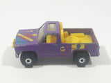 Vintage 1990 Hot Wheels Power Plower Truck Purple Die Cast Toy Car Vehicle