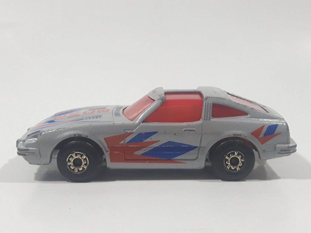 Vintage 1983 Matchbox Mega Blasters Cap Cars Datsun 280Z Bomb Silver G ...