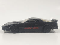 Vintage 1982 Universal Studios Knight Rider Knight 2000 K.I.T.T. Black Die Cast Toy Car Vehicle Made in Macau