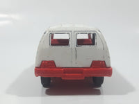 Vintage Corgi Cubs Ambulance White and Red Die Cast Toy Car Vehicle
