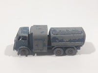 Vintage Lesney No. 73 10 Ton Pressure Refueller Tanker Truck Blue Die Cast Toy Car Vehicle