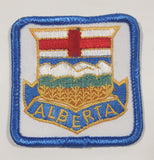 Alberta Coat of Arms 2" x 2" Embroidered Fabric Patch Badge