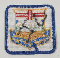 Alberta Coat of Arms 2" x 2" Embroidered Fabric Patch Badge