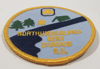 Girl Guides Northumberland Kent Division N.B. 3" Embroidered Fabric Patch Badge