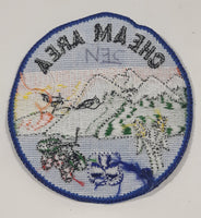 Girl Guides Cheam Area 3" Embroidered Fabric Patch Badge