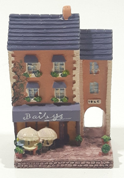 1999 Baileys Irish Cream Limited Edition Continental Cafes Three Story Cafe Building 2 3/4" Tall Resin Ornament