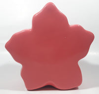 Disney Tinkerbell Pink Star Shaped Flower 6" Tall Ceramic Coin Bank