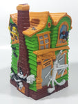 1997 Russell Stover Candies Warner Bros. Looney Tunes Haunted House 5 1/2" Tall Plastic Coin Bank