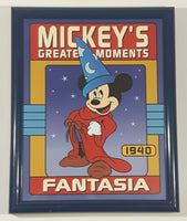 Disney Mickey's Greatest Moments 1940 Fantasia 8" x 10" Blue Framed Picture