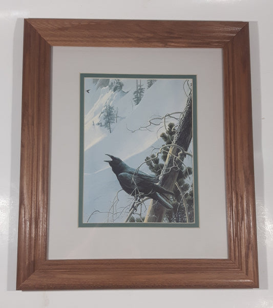 Robert Bateman "Raven Bird" Wildlife Art Print 12 1/2" x 14 1/2"
