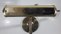 Vintage Curved Bendable All Brass Piano Bankers Desk Lamp