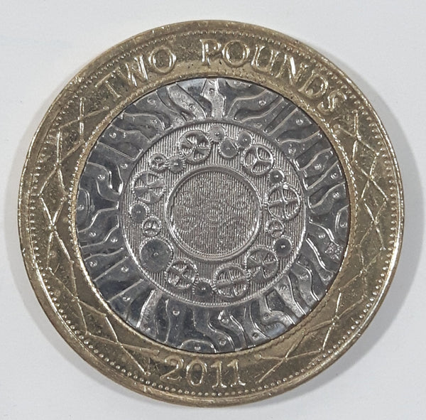 2011 UK Two Pounds "Technology" Metal Coin