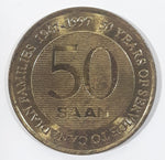 1947 - 1997 Saan Clothing Store 50 Years Of Service To Canadian Families $1 Metal Token Coin