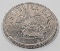 Vintage July 1969 Klondike Days Good For $1 In Edmonton Canada Metal Token Coin