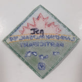 Girl Guides Canadian Mosaic '99 Participant 2 1/2" x 2 1/2" Embroidered Fabric Patch Badge