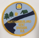 Girl Guides Northumberland Kent Division N.B. 3" Embroidered Fabric Patch Badge