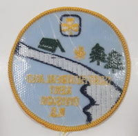 Girl Guides Northumberland Kent Division N.B. 3" Embroidered Fabric Patch Badge