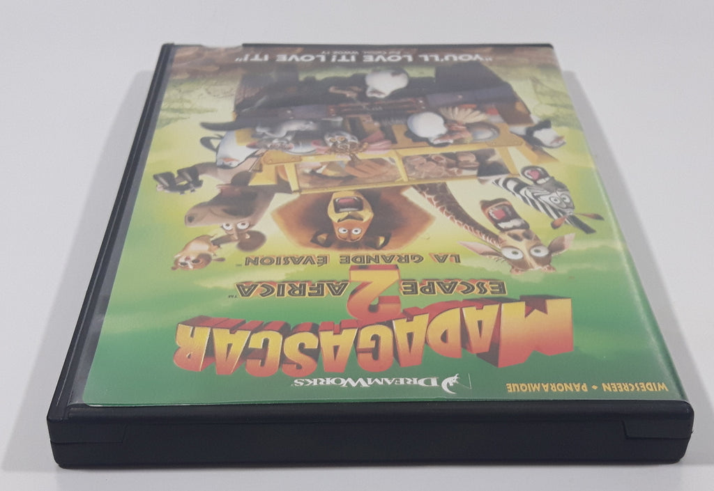 2008 Dreamworks Madagascar Escape 2 Africa DVD Movie Film Disc - USED ...