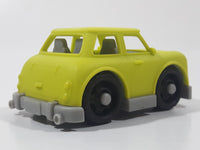 Wonder Wheels Yellow Green Plastic Toy Car Vehicle