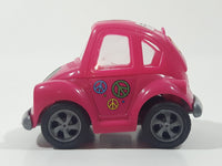 KidsMania Sweet Buggy Pink Plastic Pull Back Toy Car Candy Vehicle