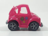KidsMania Sweet Buggy Pink Plastic Pull Back Toy Car Candy Vehicle