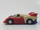 Vintage 1985 Tomy Japan Gobot Commandrons Red Blue White Transformer Car Toy Vehicle - McDonald's Happy Meals