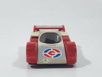 Vintage 1985 Tomy Japan Gobot Commandrons Red Blue White Transformer Car Toy Vehicle - McDonald's Happy Meals