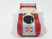 Vintage 1985 Tomy Japan Gobot Commandrons Red Blue White Transformer Car Toy Vehicle - McDonald's Happy Meals