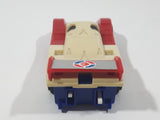 Vintage 1985 Tomy Japan Gobot Commandrons Red Blue White Transformer Car Toy Vehicle - McDonald's Happy Meals