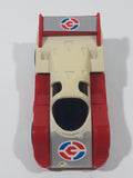 Vintage 1985 Tomy Japan Gobot Commandrons Red Blue White Transformer Car Toy Vehicle - McDonald's Happy Meals