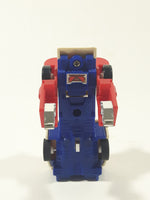 Vintage 1985 Tomy Japan Gobot Commandrons Red Blue White Transformer Car Toy Vehicle - McDonald's Happy Meals