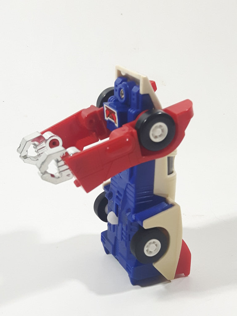 Vintage 1985 Tomy Japan Gobot Commandrons Red Blue White Transformer C ...