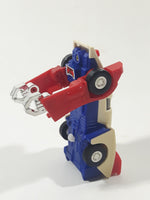 Vintage 1985 Tomy Japan Gobot Commandrons Red Blue White Transformer Car Toy Vehicle - McDonald's Happy Meals